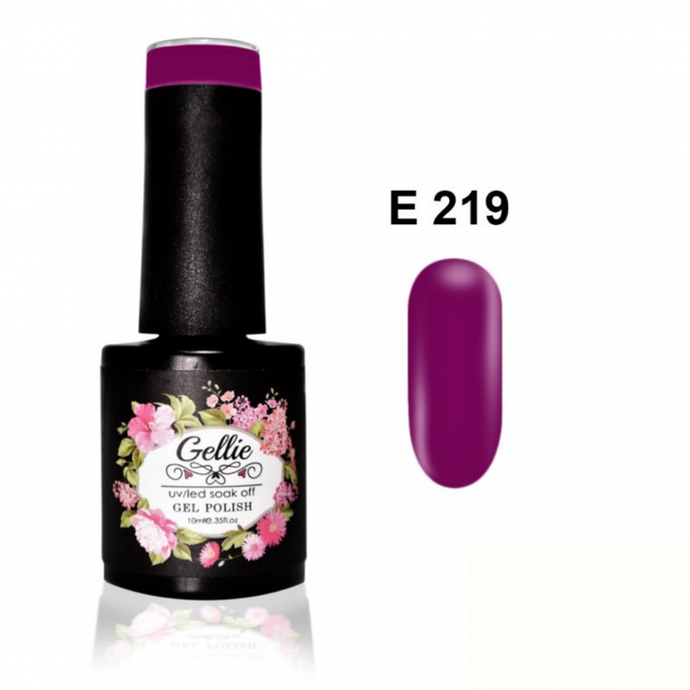 Gellie Ημιμόνιμο Βερνίκι Νυχιών E219 ,10ml Gellie Ημιμόνιμο Βερνίκι Νυχιών E219 ,10ml