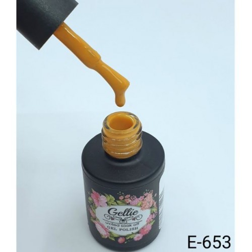 Gellie Ημιμόνιμο Βερνίκι Νυχιών – E 653 ,10ml