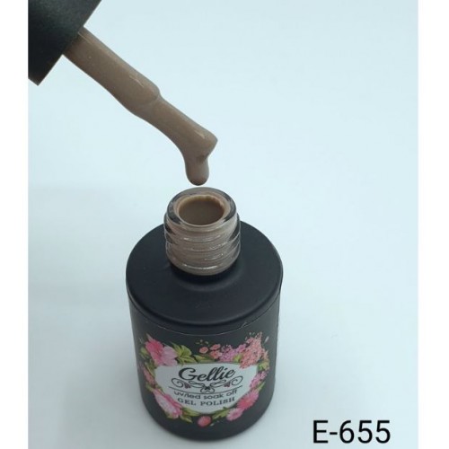 Gellie Ημιμόνιμο Βερνίκι Νυχιών – E 655 ,10ml