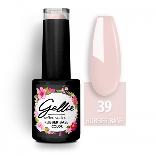 Gellie Ενισχυμένη Βάση Για Ημιμόνιμο Rubber Base 39 ,10ml