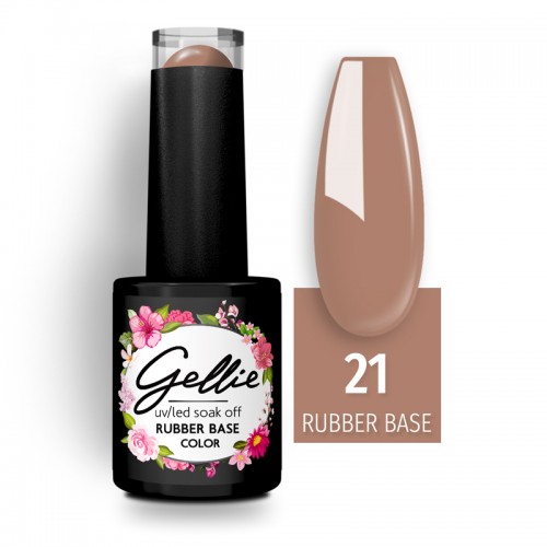 Gellie Ενισχυμένη Βάση Για Ημιμόνιμο Rubber Base 21 ,10ml