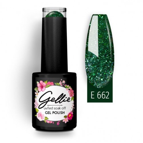 Gellie Ημιμόνιμο Βερνίκι Νυχιών E662 ,10ml