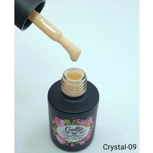 Gellie Ημιμόνιμο Βερνίκι Νυχιών – Crystal 09 ,10ml