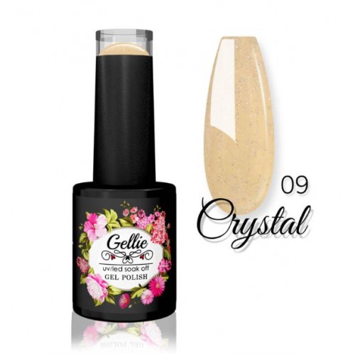 Gellie Ημιμόνιμο Βερνίκι Νυχιών – Crystal 09 ,10ml