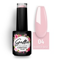 Gellie Rubber Base Color 04 ,10ml