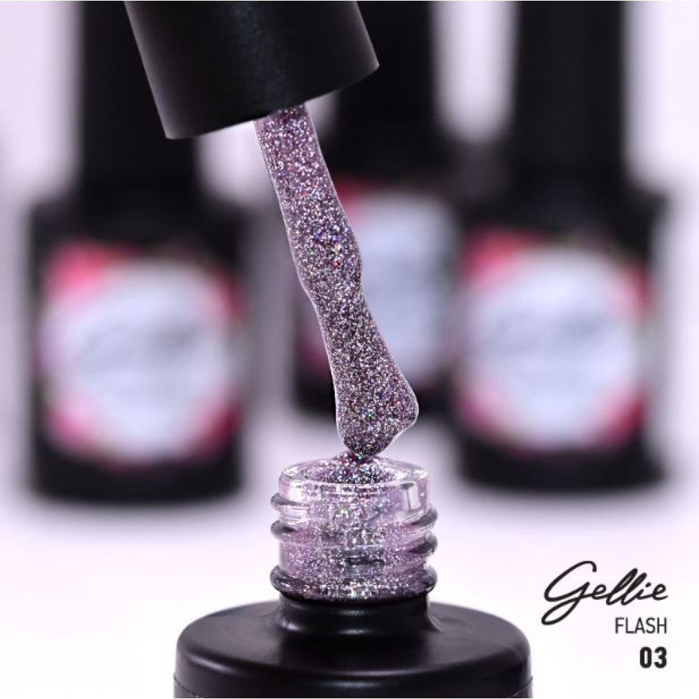 Gellie Ημιμόνιμο Βερνίκι Νυχιών Flash 03, 10ml