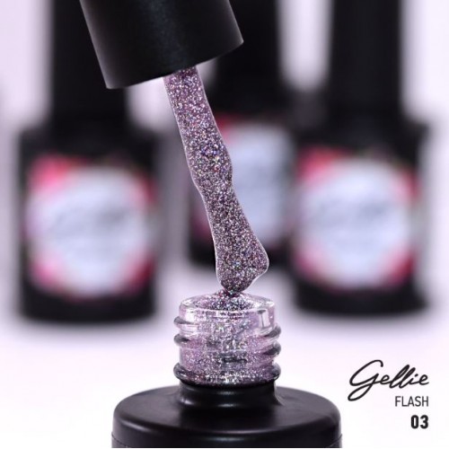 Gellie Ημιμόνιμο Βερνίκι Νυχιών Flash 03, 10ml