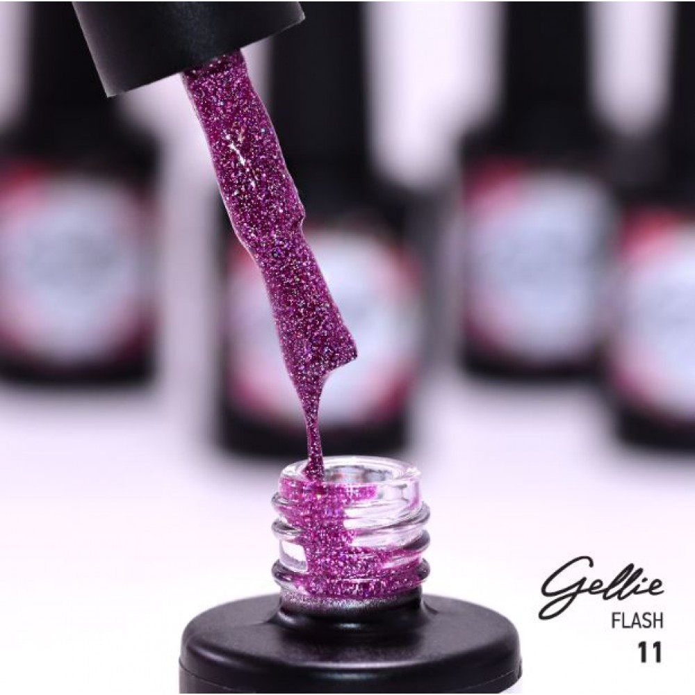 Gellie Ημιμόνιμο Βερνίκι Νυχιών Flash 11, 10ml