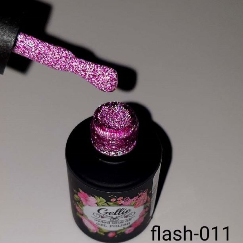 Gellie Ημιμόνιμο Βερνίκι Νυχιών Flash 11, 10ml