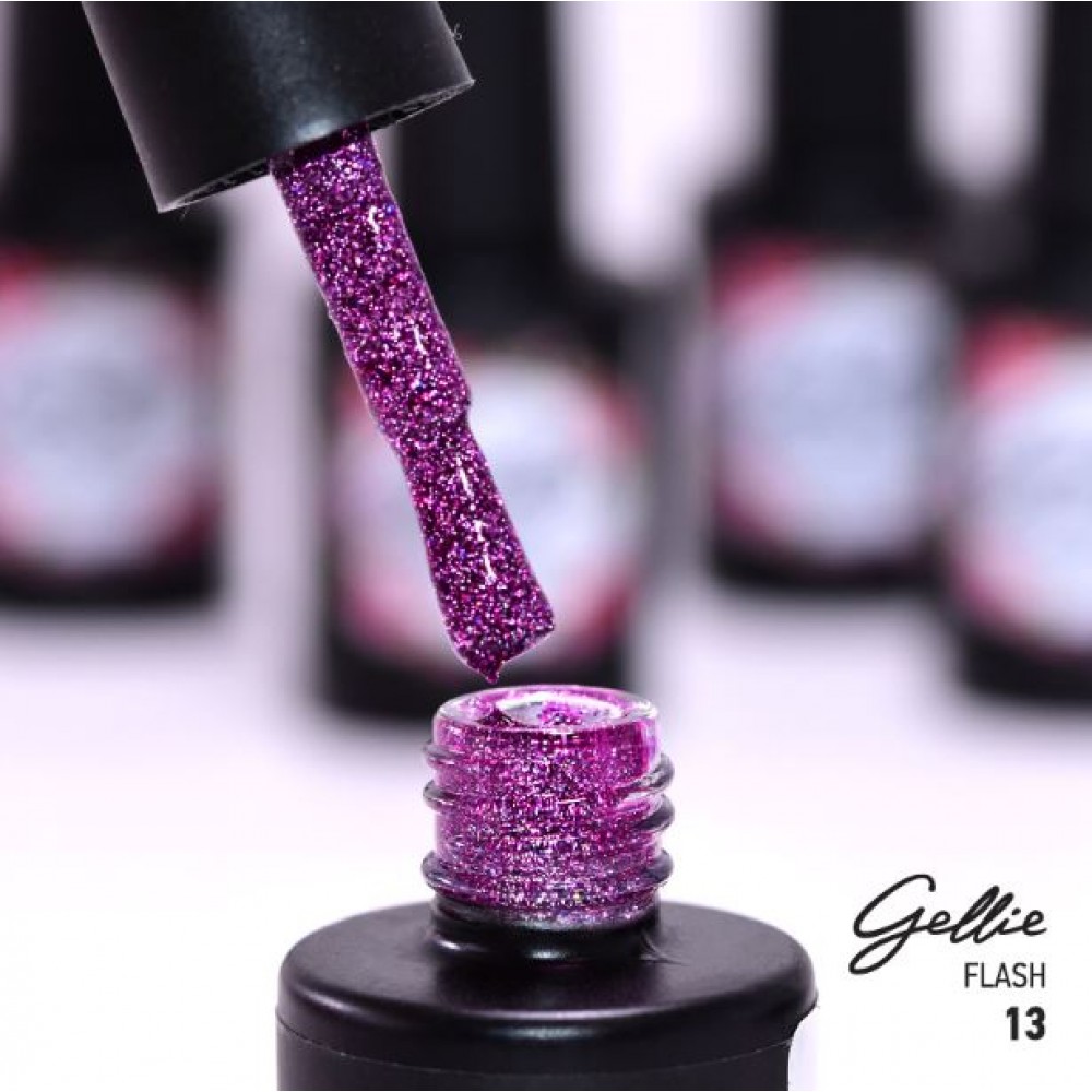Gellie Ημιμόνιμο Βερνίκι Νυχιών Flash 13, 10ml