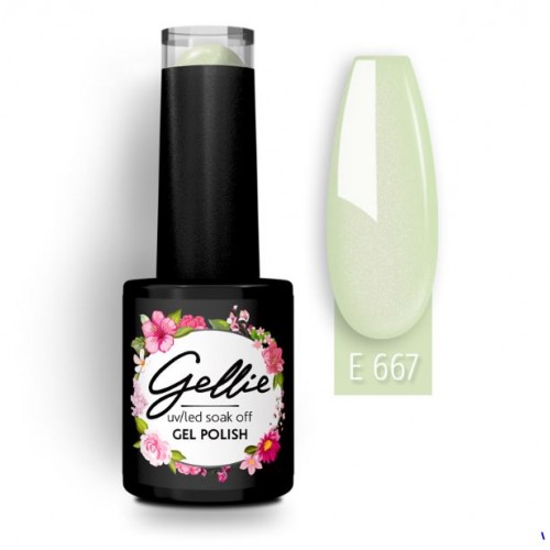 Gellie Ημιμόνιμο Βερνίκι Νυχιών E667 ,10ml