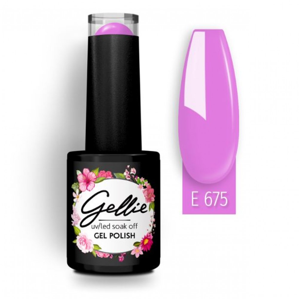 Gellie Ημιμόνιμο Βερνίκι Νυχιών E675 ,10ml