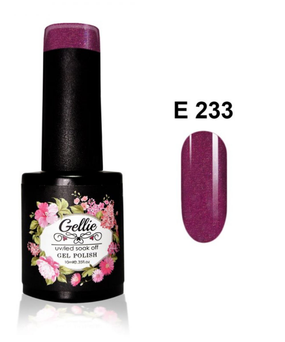 Gellie Ημιμόνιμο Βερνίκι Νυχιών E233 ,10ml