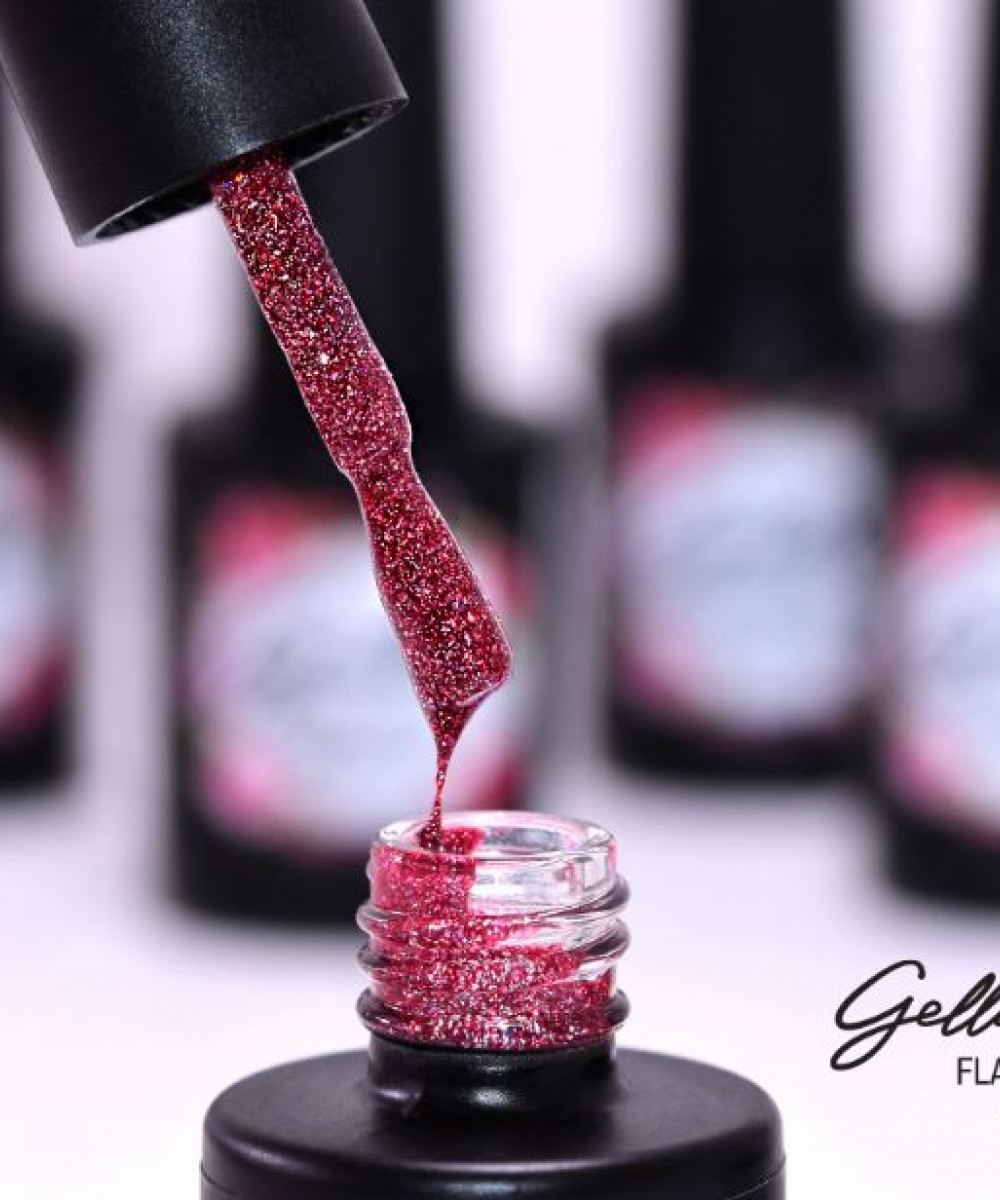 Gellie Ημιμόνιμο Βερνίκι Νυχιών Flash 16, 10ml