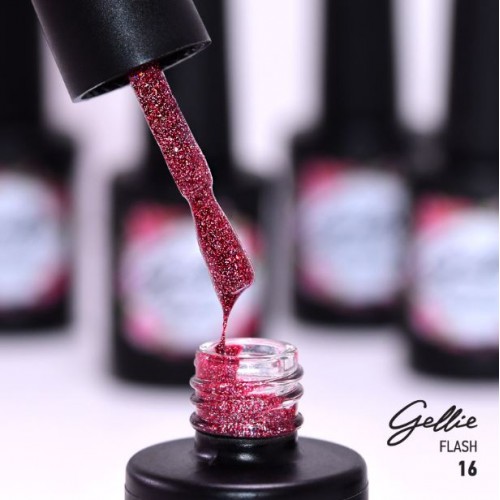 Gellie Ημιμόνιμο Βερνίκι Νυχιών Flash 16, 10ml