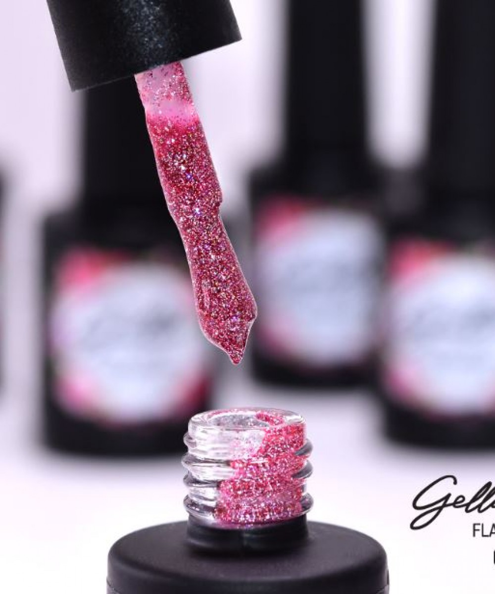 Gellie Ημιμόνιμο Βερνίκι Νυχιών Flash 06, 10ml