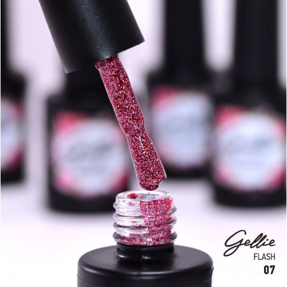 Gellie Ημιμόνιμο Βερνίκι Νυχιών Flash 07, 10ml