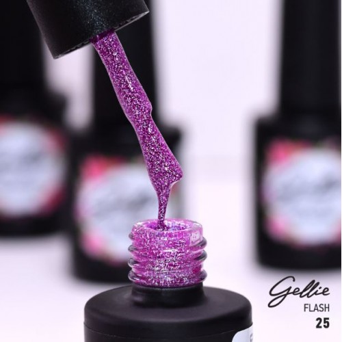 Gellie Ημιμόνιμο Βερνίκι Νυχιών Flash 25, 10ml