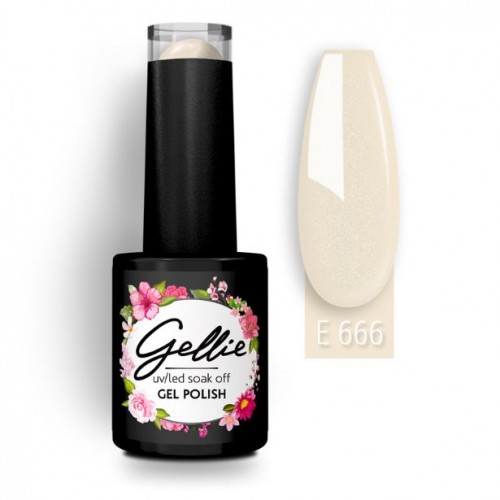 Gellie Ημιμόνιμο Βερνίκι Νυχιών E666 ,10ml