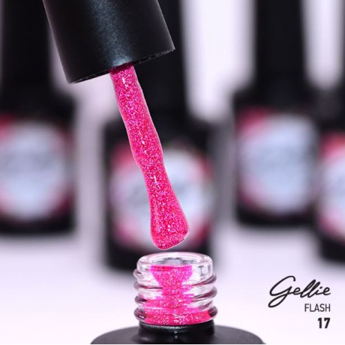 Gellie Ημιμόνιμο Βερνίκι Νυχιών Flash 17, 10ml