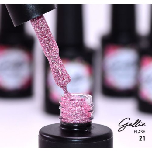 Gellie Ημιμόνιμο Βερνίκι Νυχιών Flash 21, 10ml