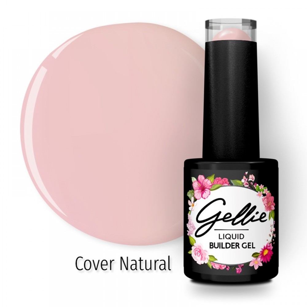 Gellie Liquid Builder Gel - Cover Natural, 10ml
