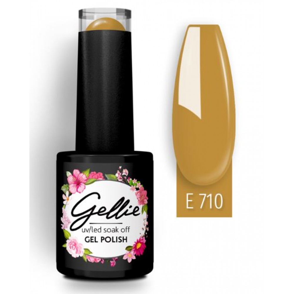 Gellie Ημιμόνιμο Βερνίκι Νυχιών E710, 10ml