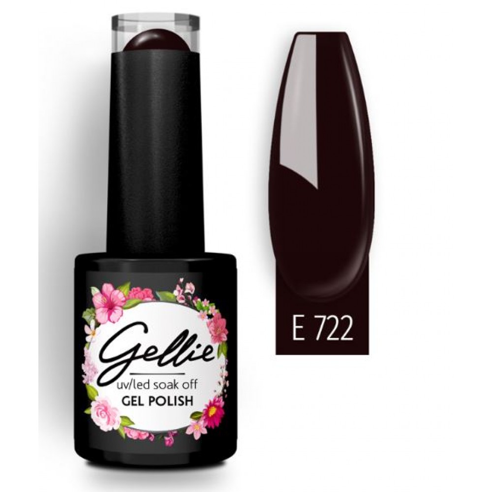 Gellie Ημιμόνιμο Βερνίκι Νυχιών E722, 10ml