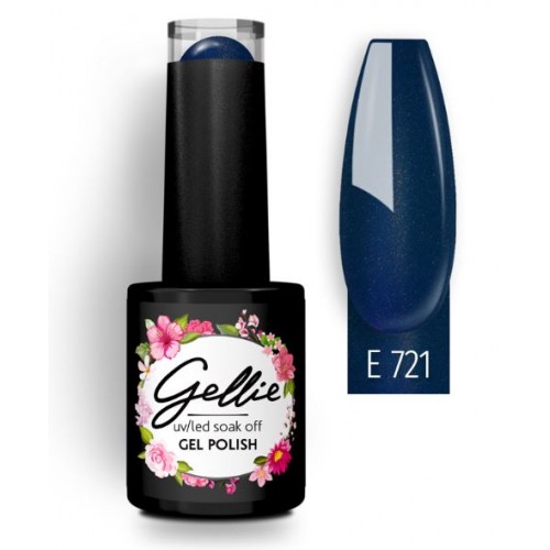 Gellie Ημιμόνιμο Βερνίκι Νυχιών E721, 10ml
