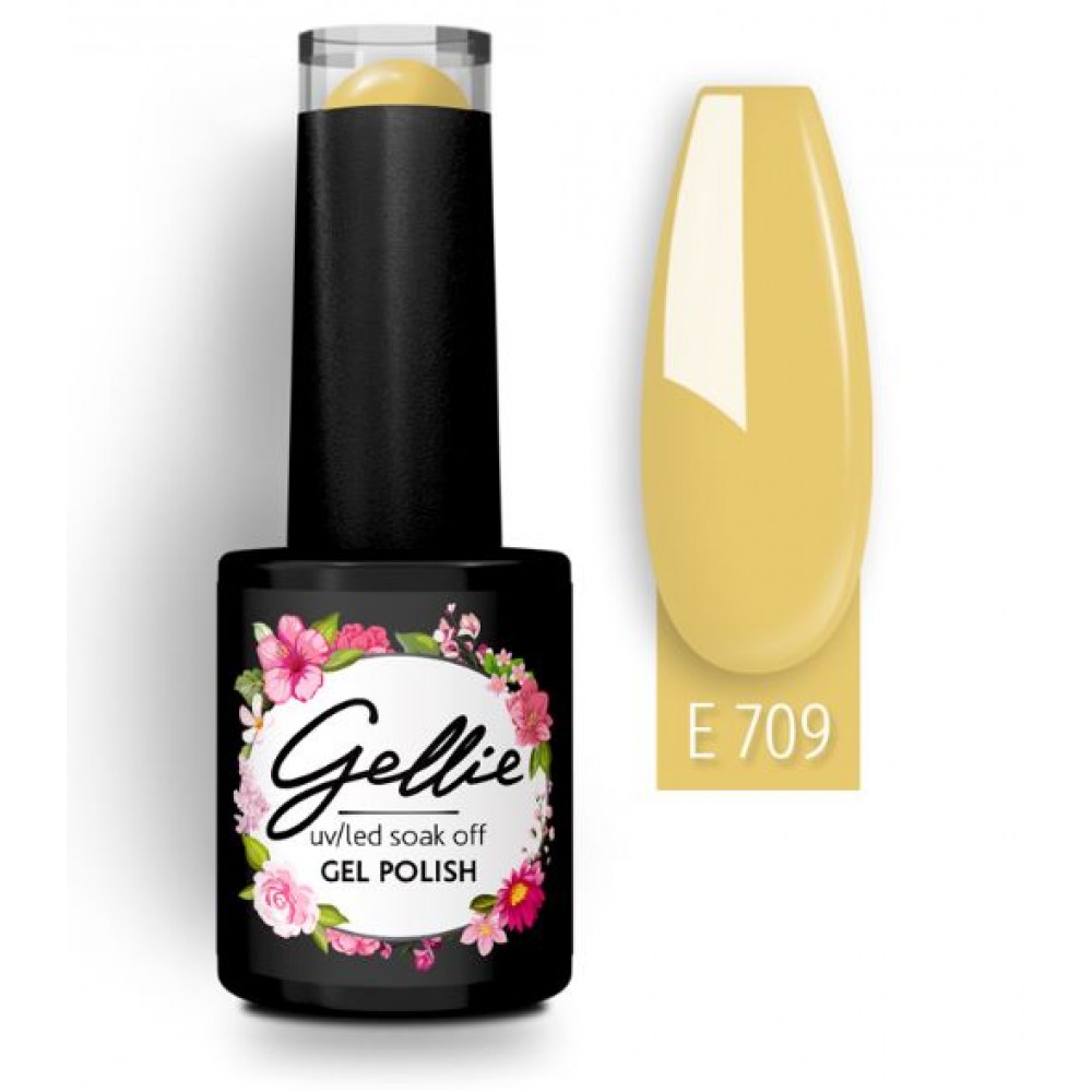Gellie Ημιμόνιμο Βερνίκι Νυχιών E709, 10ml