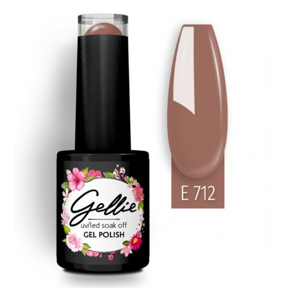 Gellie Ημιμόνιμο Βερνίκι Νυχιών E712, 10ml