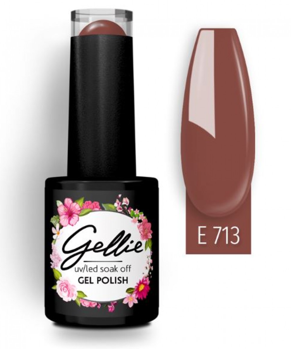 Gellie Ημιμόνιμο Βερνίκι Νυχιών E713, 10ml