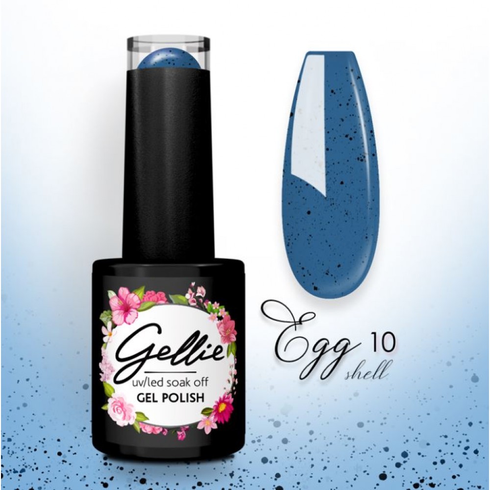 Gellie Ημιμόνιμο Βερνίκι Νυχιών Egg Shell 10, 10ml