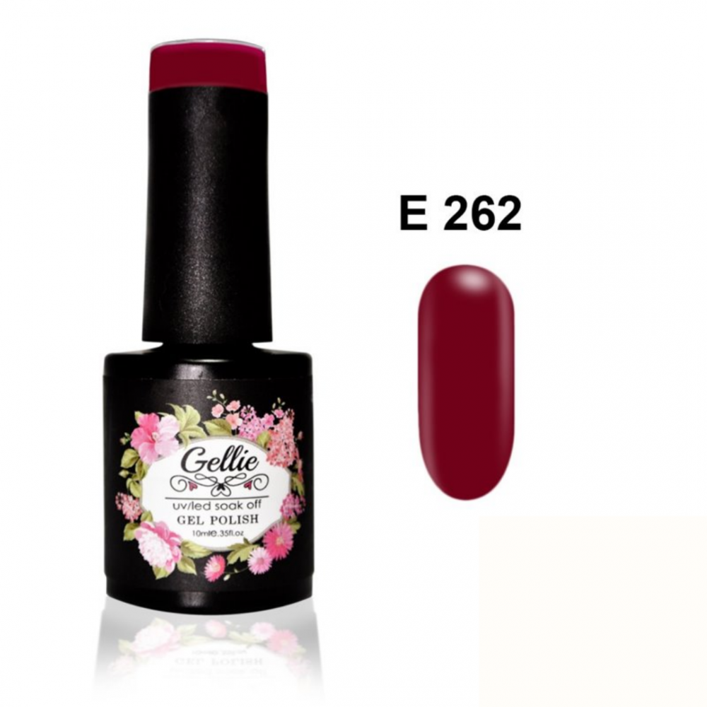Gellie Ημιμόνιμο Βερνίκι Νυχιών E262 ,10ml Gellie Ημιμόνιμο Βερνίκι Νυχιών E262 ,10ml