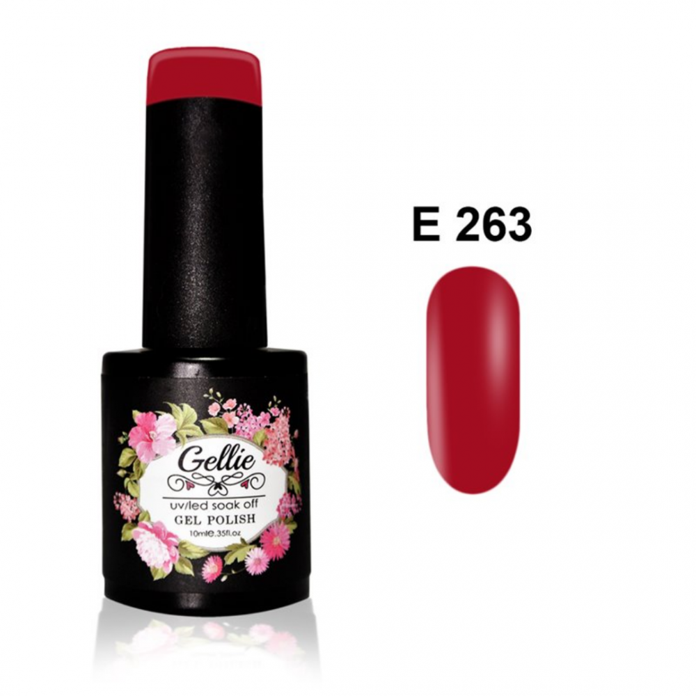 Gellie Ημιμόνιμο Βερνίκι Νυχιών E263 ,10ml Gellie Ημιμόνιμο Βερνίκι Νυχιών E263 ,10ml