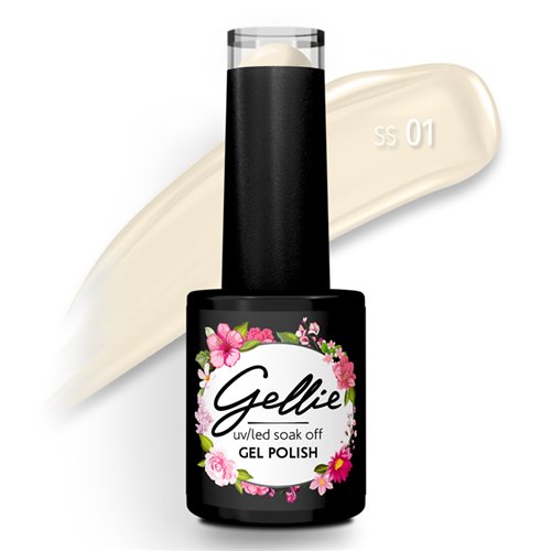 Gellie Ημιμόνιμο Βερνίκι Νυχιών SS01, 10ml