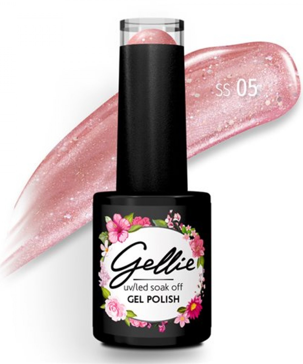 Gellie Ημιμόνιμο Βερνίκι Νυχιών SS05, 10ml