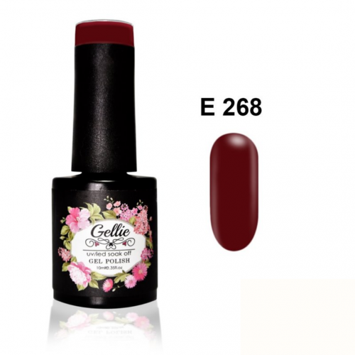 Gellie Ημιμόνιμο Βερνίκι Νυχιών E268 ,10ml