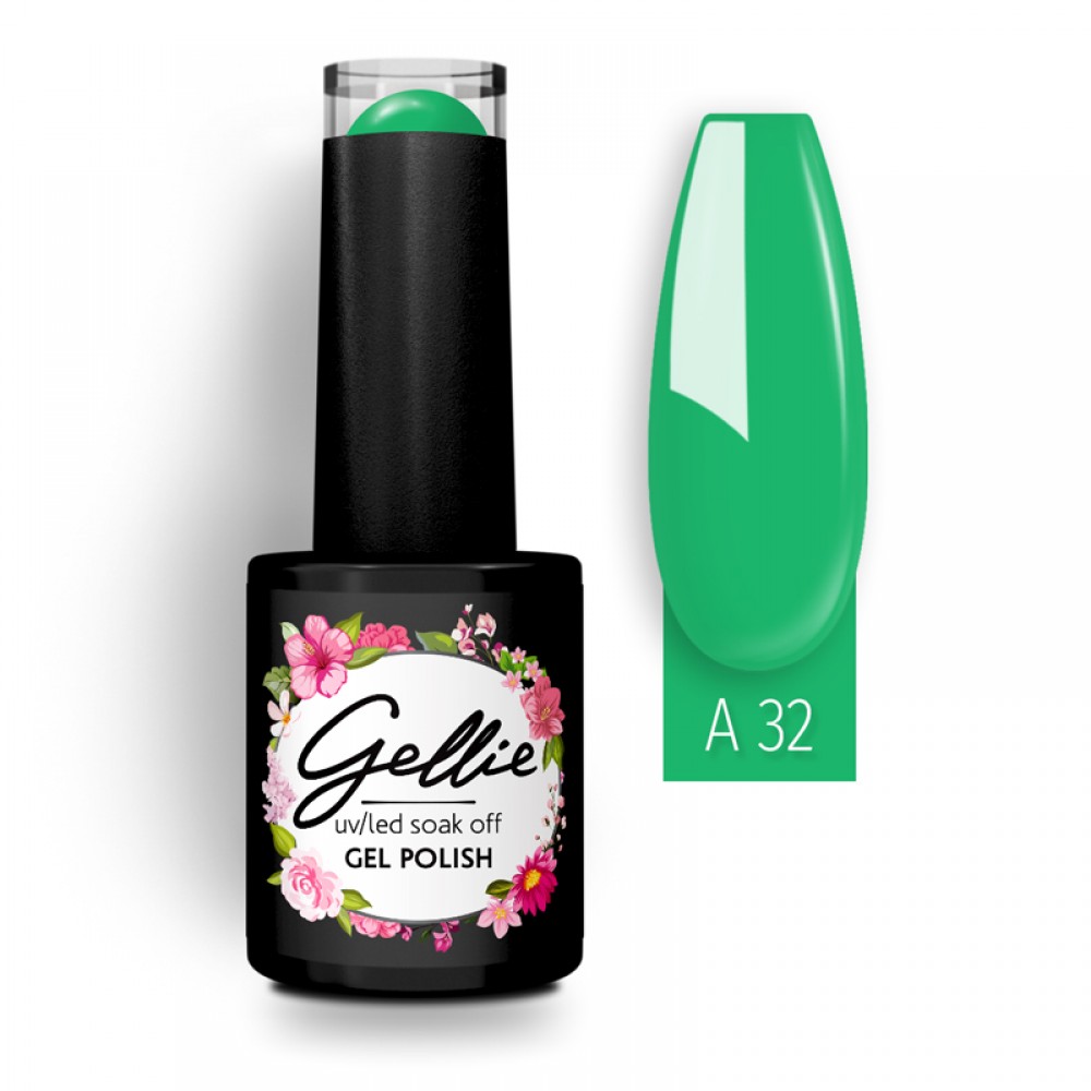 Gellie Ημιμόνιμο Βερνίκι Νυχιών Limited Edition A32, 10ml
