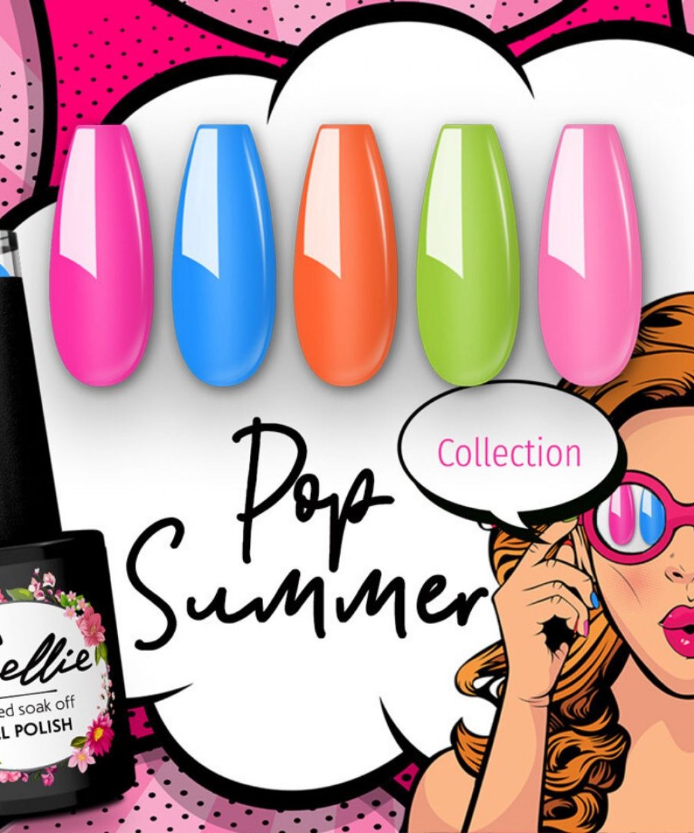 Gellie Σετ Ημιμόνιμα Βερνίκια Pop Summer