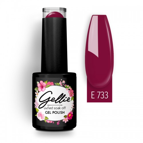 Gellie Ημιμόνιμο Βερνίκι Νυχιών E733 ,10ml