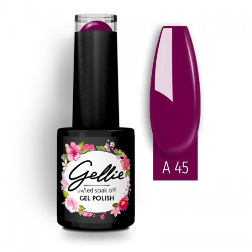 Gellie Ημιμόνιμο Βερνίκι Νυχιών Limited Edition A45, 10ml