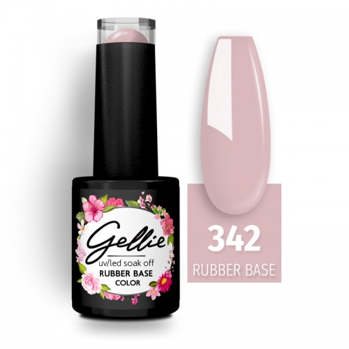 Gellie Rubber Base Color 342 ,10ml *