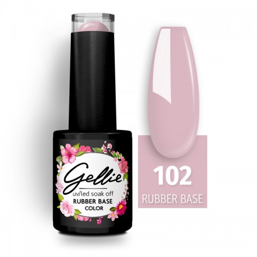 Gellie Rubber Base Color 102 ,10ml *