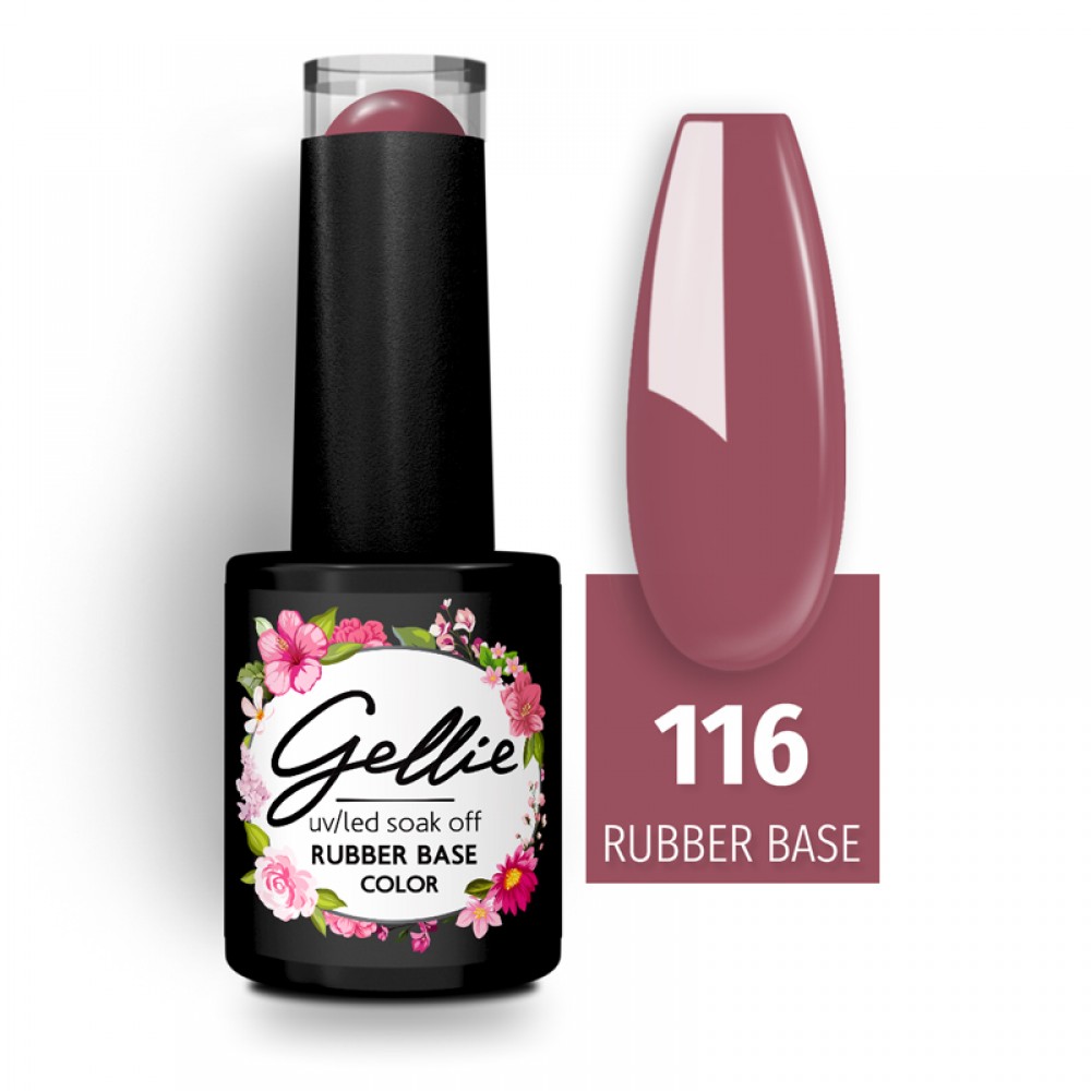 Gellie Rubber Base Color 116 ,10ml Gellie Rubber Base Color 116 ,10ml