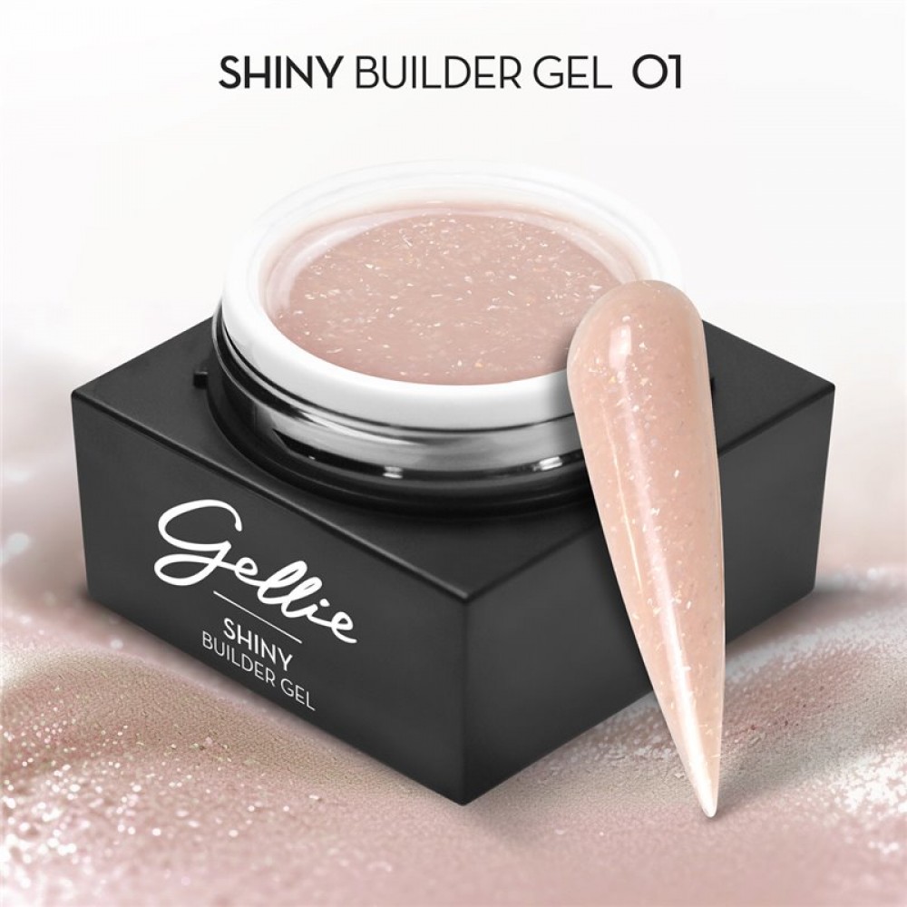 Gellie Shiny Builder Gel 01 Hema Free Gellie Shiny Builder Gel 01 Hema Free