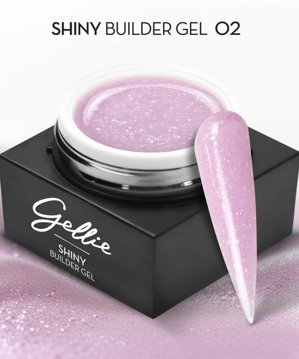 Gellie Shiny Builder Gel 02 Hema Free 30ML *