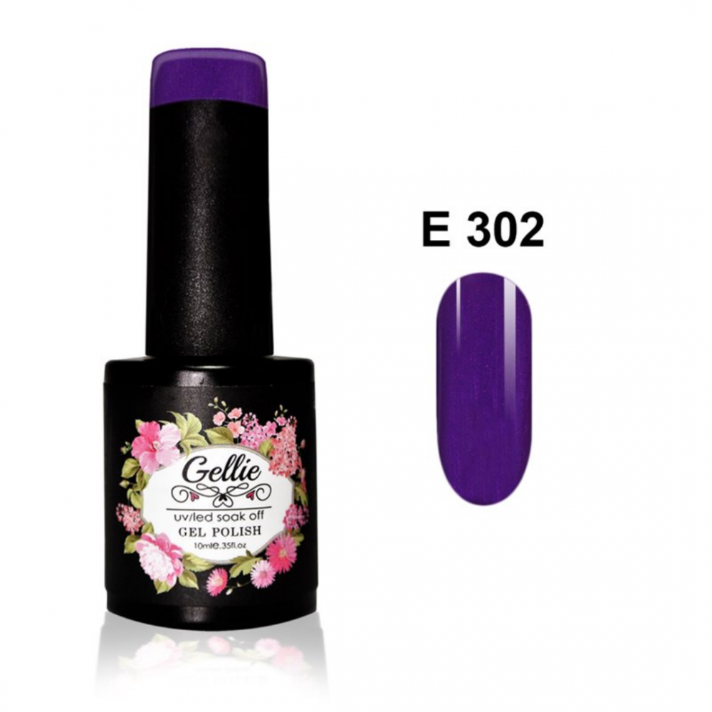 Gellie Ημιμόνιμο Βερνίκι Νυχιών E302 ,10ml Gellie Ημιμόνιμο Βερνίκι Νυχιών E302 ,10ml