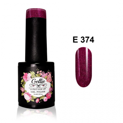 Gellie Ημιμόνιμο Βερνίκι Νυχιών E374 ,10ml