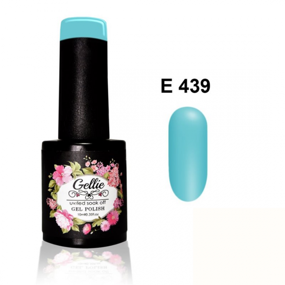 Gellie Ημιμόνιμο Βερνίκι Νυχιών E439 ,10ml Gellie Ημιμόνιμο Βερνίκι Νυχιών E439 ,10ml
